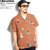 Liberaiders LIBERAIDERS MOTEL SIGN SHIRT -BROWN-画像