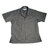 INDIVIDUALIZED SHIRTS SHORT SLEEVE ATHLETIC FIT TWILL CAMP COLLAR SHIRTS olive画像