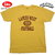 UES Printed Cotton Tee Shirt "FOOTBALL" YELLOW 652019画像