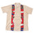AWESOME BOY &times; Ichiryu made Remake Scarf Cuba Shirt STRIPE BEIGE画像