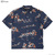 Brixton CRUZE S/S WOVEN (WASHED NAVY/GINGER)画像