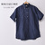 INDIVIDUALIZED SHIRTS S/S CLASSIC FIT BD SHIRT PULLOVERS / LINEN / NAVY画像