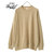 GOLD LIGHT WEIGHT BOUCLE WOOL KNIT CREW NECK GL68560画像