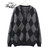 GOLD PURE CASHMERE KNIT OFF-TURTLE NECK PULLOVER GL90202画像