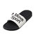 DESCENTE SHOWER SANDAL BLACK DM1PJE00BW-BWH画像