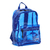 DC SHOES PLAYGROUND BACKPACK Transparent Blue ADYBP03065-BRM0画像