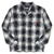 SAMURAIWORKCLOTHES SWCOB20 オンブレチェック柄長袖開襟シャツ画像