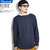 RADIALL BIG WAFFLE - BOAT NECK T-SHIRT L/S -NAVY- RAD-20AW-CUT003画像