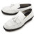 FRED PERRY &times; GEORGE COX EMBOSSED TASSEL LOAFER WHITE B9271-200画像