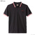 Brixton DUKE S/S POLO KNIT (BLACK)画像