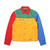 GUESS J BLVN COLORBLOCK DNM JKT MULTI M83XN1R2IA0-MLT画像