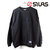 SILAS × RUSSELL PIGMENT DYE SWEAT CREW BLACK 110203012006画像