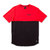 SUPRA BLOCK SS CREW RED/BLACK 103439-603画像