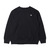 THE NORTH FACE SQUARE LOGO CREW BLACK NT62041-K画像