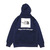 THE NORTH FACE BACK SQUARE LOGO HOODIE TNF NAVY NT62040-NY画像