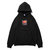 APPLEBUM LOVE & UNDERSTANDING Sweat Parka BLACK画像