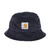 Carhartt CORD BUCKET HAT (STYLE : 3 MINIMUM) Dark Navy I028162-1C00画像