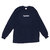 Supreme 20FW Box Logo L/S Tee NAVY画像