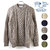 Kerry Woollen Mills 5G 3ply Aran Cable Crew Neck Heavy KW-0002画像