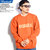 RADIALL HYDRAULIC - CREW NECK SWEATSHIRT L/S -ORANGE- RAD-20AW-CUT013画像