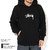 STUSSY Stock Logo Applique Pullover Hoodie 118391画像