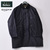 Kaptain Sunshine × Barbour Stand Callar Traveller Coat Navy KS-002画像