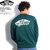 VANS LOGO SWEAT CREW -GREEN- 120K1040400画像