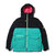 JORDAN BRAND AS M J JORDAN DOWN PARKA BLACK/WATERMELON/NEPTUNE GREEN CK6662-011画像