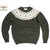 INVERALLAN 113021 NORDICK FAIRISLE YOKE SHETLAND SWEATER loden画像