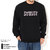 STUSSY 3D Collegiate Applique Crew Sweat 118403画像