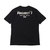 FILA PROJEKT7 LOGO T-SHIRT BLACK BM3062-08画像