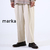 marka CLASSICAL TROUSERS - 30/2 compact high twisted twill - M21A-03PT01C画像