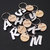 Ron Herman ALPHABET KEYRING SILVER画像