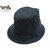 Hanna Hats HARRIS TWEED WEE THATCH HAT charcoal画像