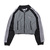 adidas TRACK TOP BLACK/WHITE GM5368画像