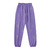 UNKNOWN PURPLE CROSS RHINESTONE JOGGER PURPLE D3-06709-001画像