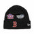 NEW ERA BOSTON RED SOX WORLD CHAMPION BEANIE BLACK NR12638433画像
