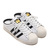 adidas SST MULE FOOTWEAR WHITE/CORE BLACK/GOLD METALLIC FX5851画像
