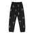 UNKNOWN BLACK CROSS RHINESTONE JOGGER BLACK D3-06708-019-BK画像