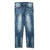 APPLEBUM Kate Slim Stretch Denim Pants (Damage) INDIGO画像