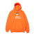FILA F LOGO PULLOVER HOODIE ORANGE FM9559-22画像