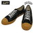 DAPPER'S LOT1403 Canvas Lowcut Sneakers BLACK画像
