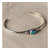 First American Traders TURQUOISE SILVER BLACELET BLACELET-A画像