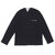 COMME des GARCONS SHIRT Plain With Front Logo L/S Tee BLACK画像