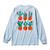 DRAKECEREAL &times; AKTR &times; Kinetics CACTUS L/S T-SHIRT BLUE KS21SLST01画像