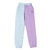 UGG 配色 センタータック スウェットパンツ BLUE&times;LAVENDER 21SS-UGPT03-BLU画像