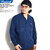 RADIALL SLOW BURN - OPEN COLLARED SHIRT L/S -NAVY- RAD-21SS-SH008画像