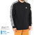 adidas 3D Trefoil 3 Stripe Crew Sweat Originals GN3545画像