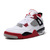 JORDAN BRAND AIR JORDAN 4 RETRO GS WHITE/FIRE RED/BLACK/TECH GREY 408452-160画像