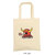 TOY MACHINE &times; Hello Kitty Marked Monster Kitty Ribbon Tote Bag KTMPBBG9画像